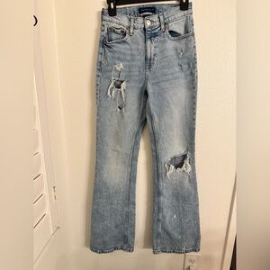 Aeropostale High Rise Flare Jeans Size 2